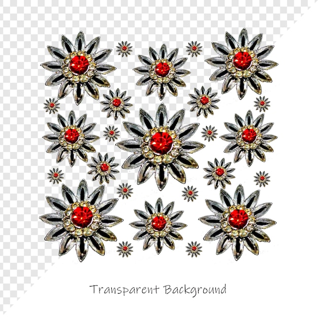 przykłady haftów na tkaninach